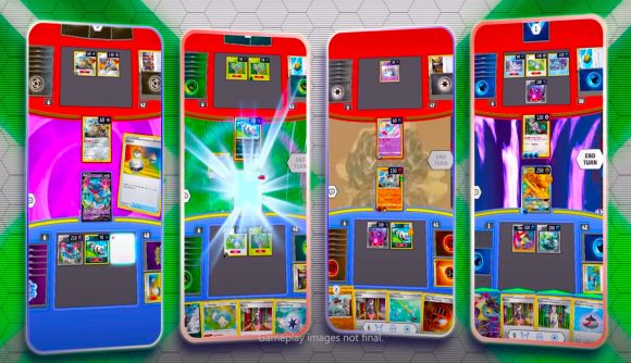 Pokemon Trading Card Game Live beta trailer mobile app promo images