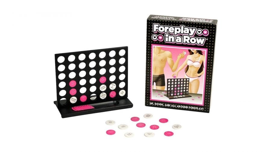 Sex board games Foreplay in a Row Box and Components Photo 