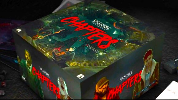 World of Darkness Teburu partnership Vampire the Masquerade Chapters box promo image