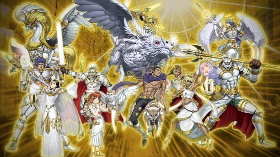 How to build a YuGiOh deck guide - anime screenshot showing Lightsworn Monsters