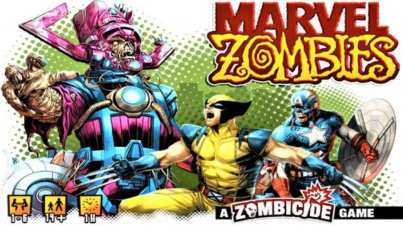 Marvel Zombies Kickstarter Funded Logo and Zombie Illustration