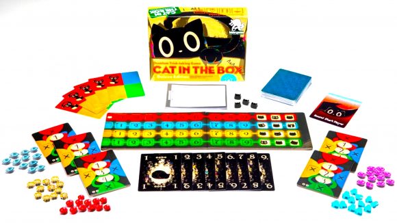 Cat in the Box box and components photo