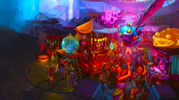 DnD Journeys Through the Radiant Citadel release date - Wynling over market cover art
