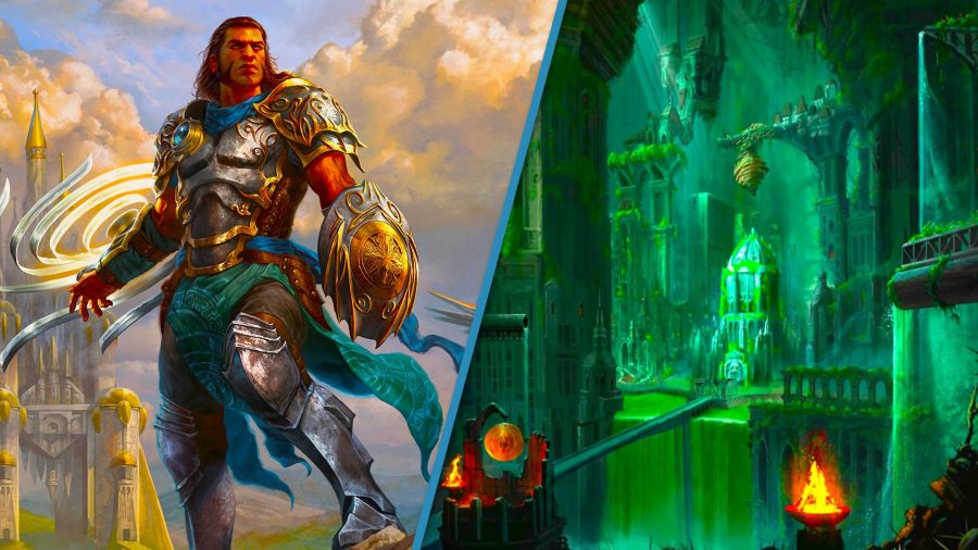 Magic The Gathering Netflix Series release date - Gideon and green city