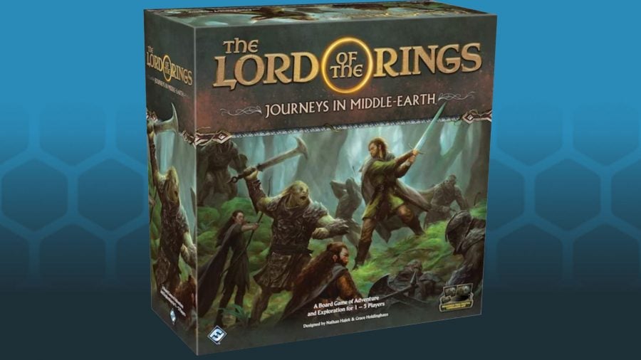 Lord of the Rings board games - Journeys in Middle-earth box