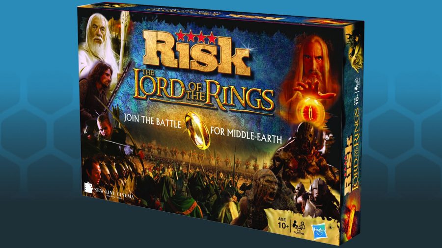 Lord of the Rings board games - Risk The Lord of the Rings box art