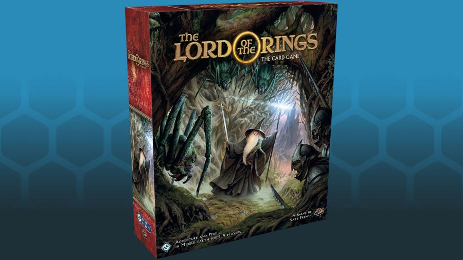 Lord of the Rings board games - The Lord of the Rings the Card Game box art