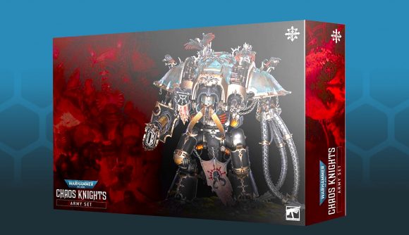 Warhammer 40k Chaos Knights army set - red box