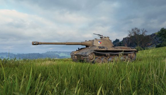 World of Tanks Wargaming leaves Russia and Belarus - Wargaming WoT screenshot showing a heavy tank in grassland