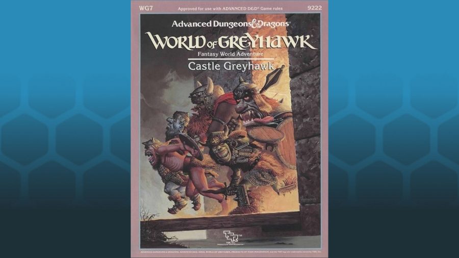 Dnd Greyhawk: the front cover of a dnd module 'World of Greyhawk'