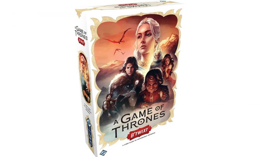 Game of Thrones board games: The box of the Game of Thrones board game B'twixt