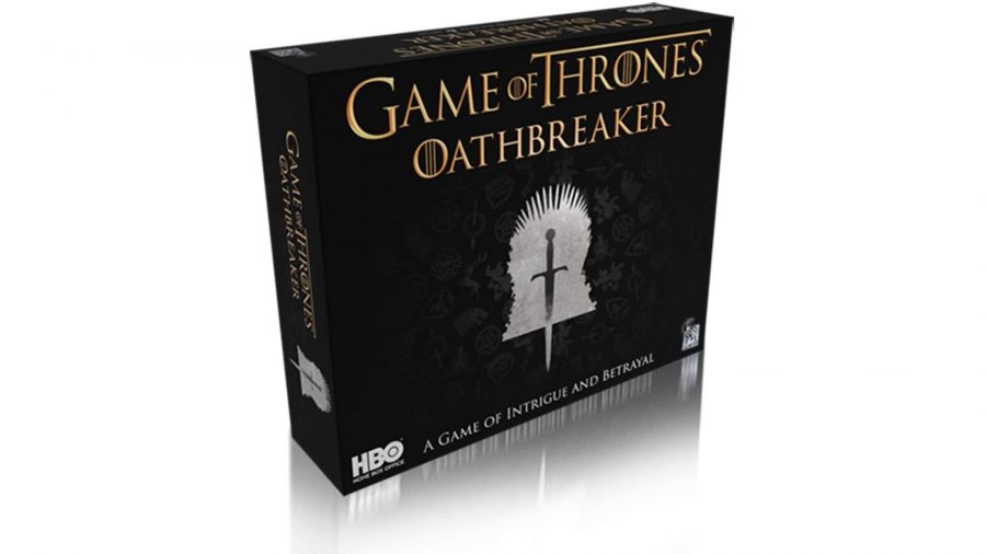 Game of Thrones board games: The box of game of thrones board game oathbreaker