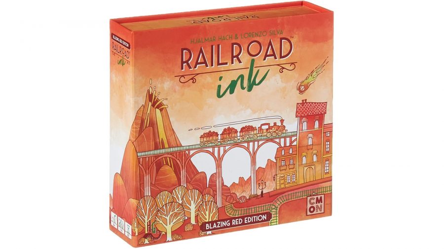 Train board games: the board game railroad ink