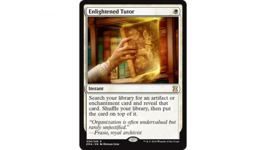 Magic the Gathering tutors - the MTG card enlightened tutor