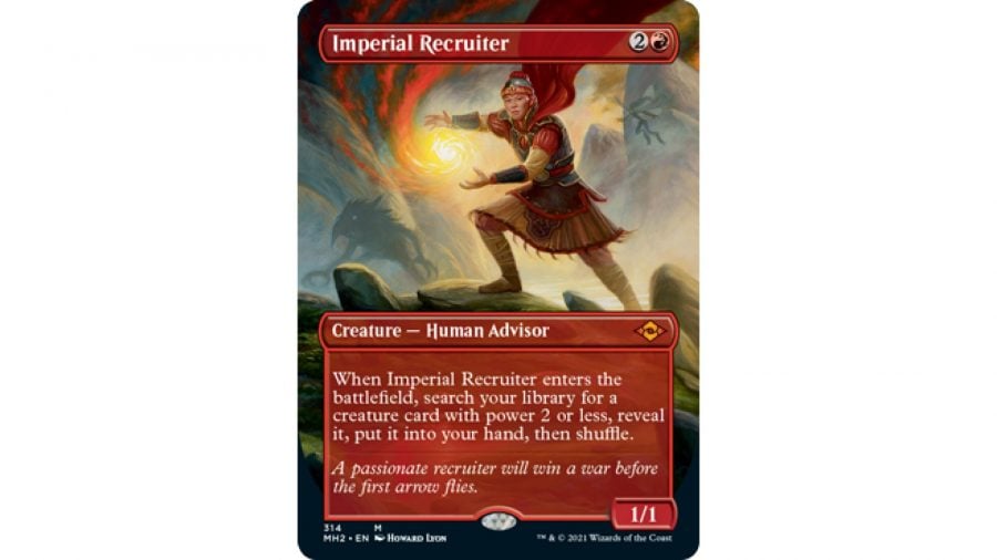 Magic the Gathering tutors - the MTG card imperial recruiter
