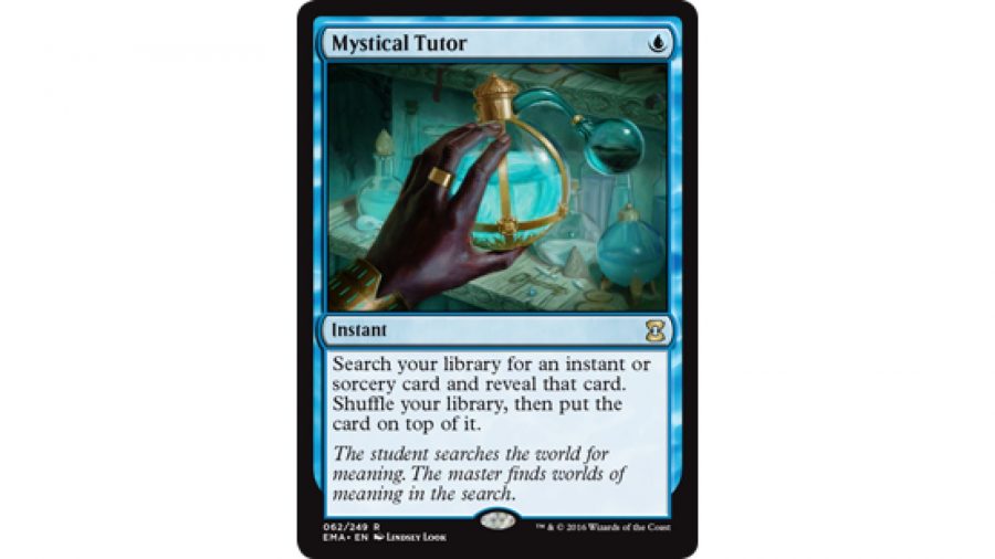 Magic the Gathering tutors - the MTG card mystical tutor