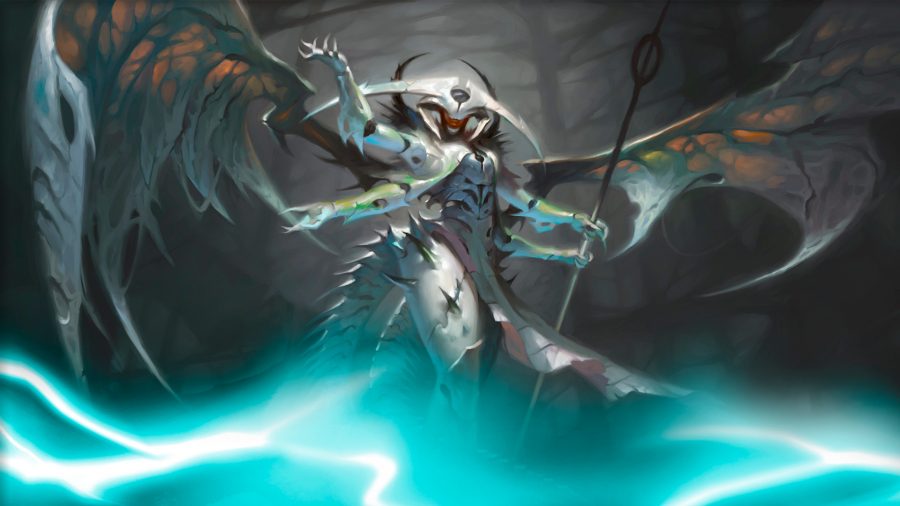 MTG angels guide - Wizards of the Coast card art for the Angel Atraxa