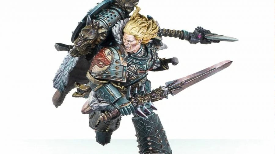 Warhammer 40k Leman Russ primarch guide - Games Workshop photo showing the Forge World Horus Heresy resin model of Leman Russ
