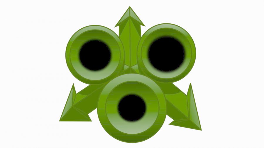 Warhammer 40k Nurgle guide - vector image showing the symbol of the chaos god nurgle